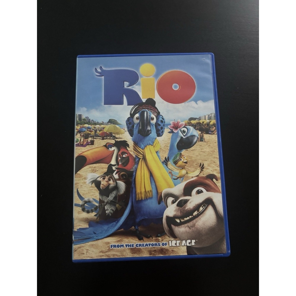 RIO DVD MOVIE  ANIMATED Jesse Eisenberg, Leslie Mann, Anne Hathaway